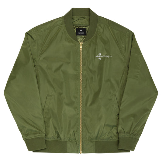 Premium recycled bomber jacket